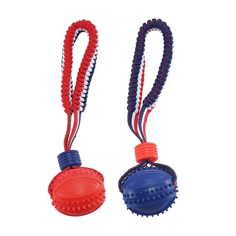 Interactive Teether with Rope