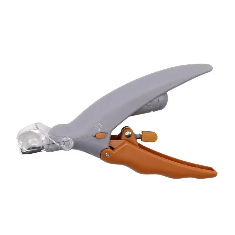 LED pet nail clipper, grey