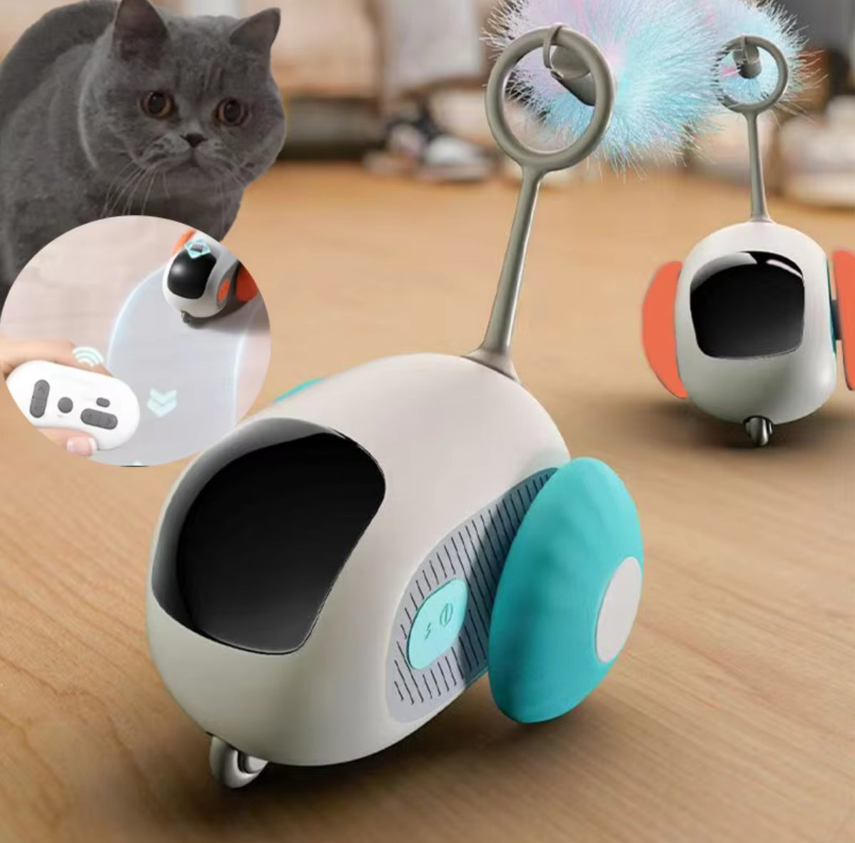 Smart Cat Remote Automatic Toy