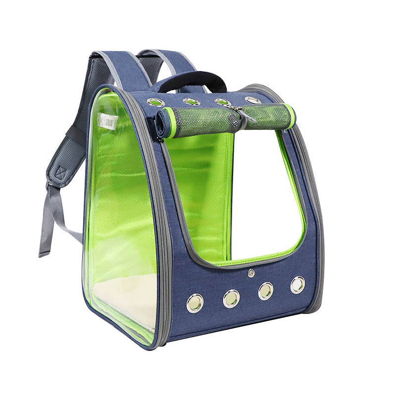 Transparent PVC Pet Backpack