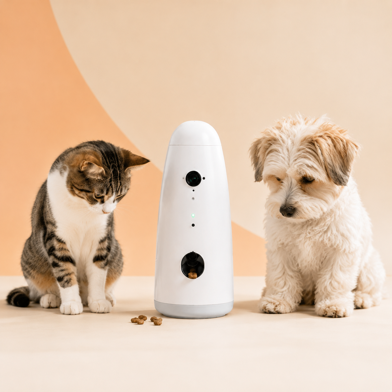 Smart Pet Camera Feeder with Portion Control